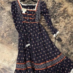70s Gunne Sax vintage dress
